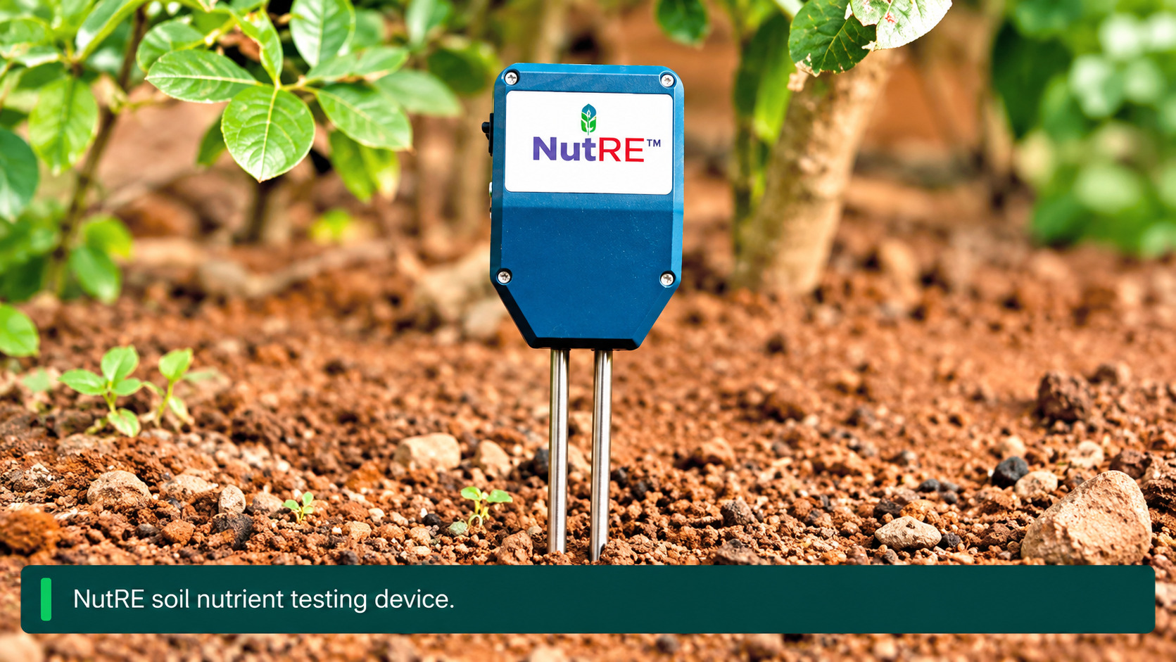Sushie Arjun Demonstrates Soil Nutrient Testing Meter in Kerala